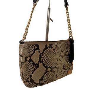 Snakeskin Pattern Shoulder Bag